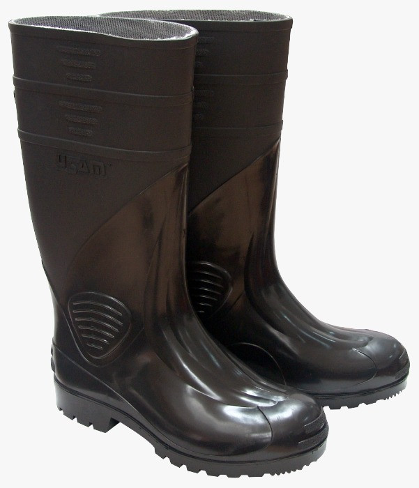 Cizme antiderapante negru m41 h35cm